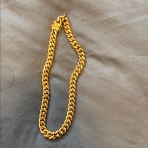 18 k gold chain